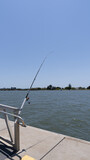 Fishing at Small Jetty, Brisbane River, Brisbane, Queensland