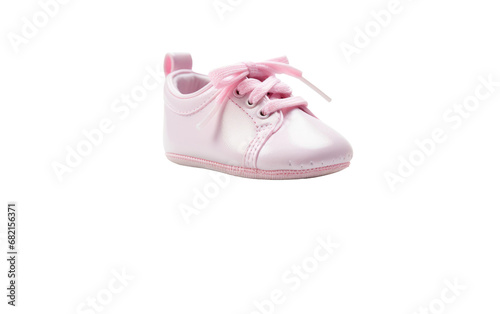 Baby Footwear Display in Imagery Isolated on a Transparent Background PNG.