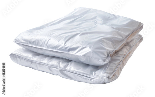 Elegance of the Linen Vacuum Bag in Imagery Isolated on a Transparent Background PNG.