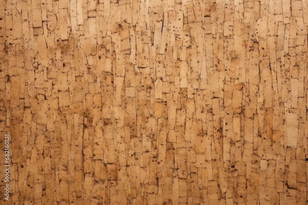 close-up of textured cork wall panel close-up of textured cork wall panel