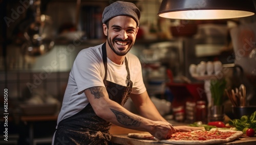 A Chef's Artistry: Crafting a Scrumptious Pizza from Scratch