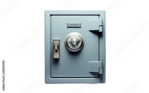 A Photo Journey of the Office Safe Isolated on a Transparent Background PNG.