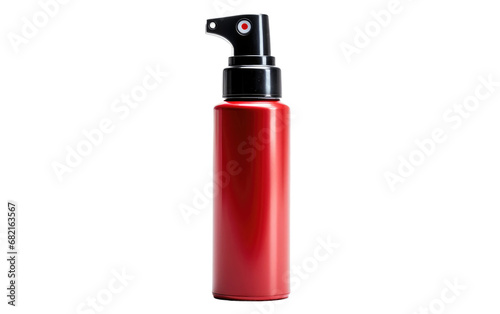 A Comprehensive Guide to Pepper Spray for Personal Safety Isolated on a Transparent Background PNG.