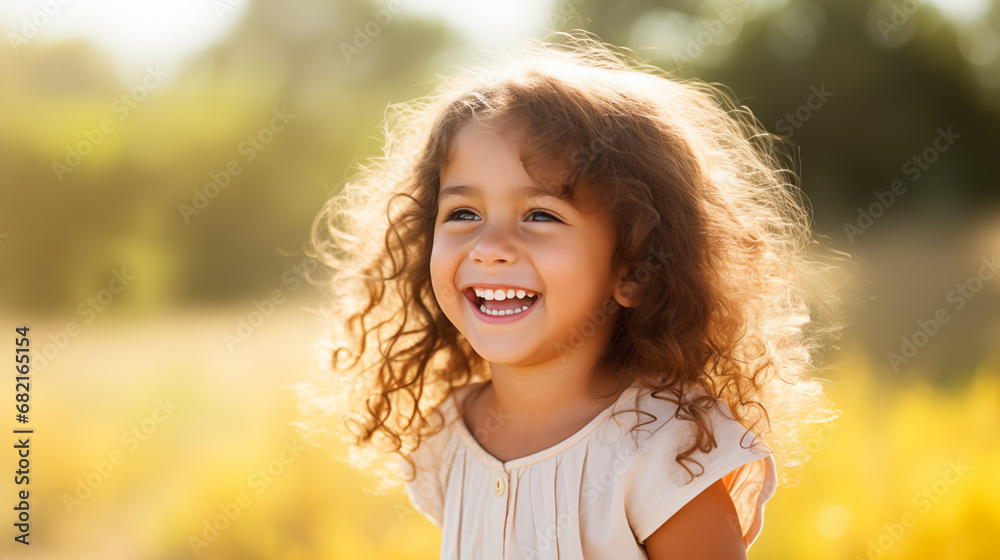 Innocent Radiance: Professional Studio Portrait of an Enchanting Young Girl Model, Capturing Her Sparkling Laughter and Impeccable Smile, Isolated on a Pure White Background. Innocent Radiance: Professional Studio Portrait of an Enchanting Young Girl Model, Capturing Her Sparkling Laughter and Impeccable Smile, Isolated on a Pure White Background.