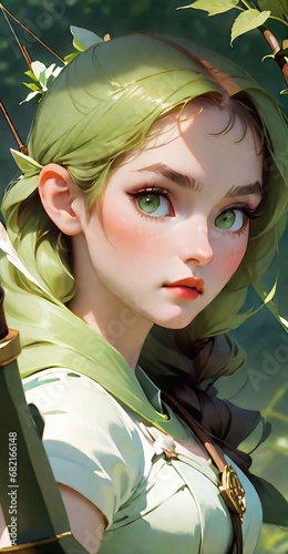 portrait of a girl