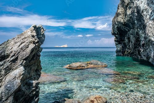 Isola d'Elba, vista da Portoferraio