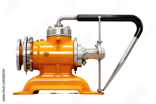 Essential Water Evacuation: Bailer or Bilge Pump Isolated on Transparent Background photo