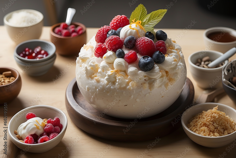 Delicious Bingsu desserts Delicious Bingsu desserts