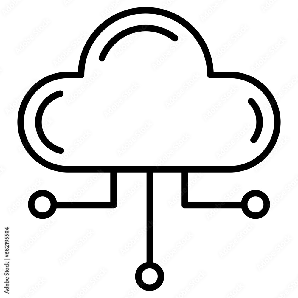 Cloud Computing Icon Cloud Computing Icon