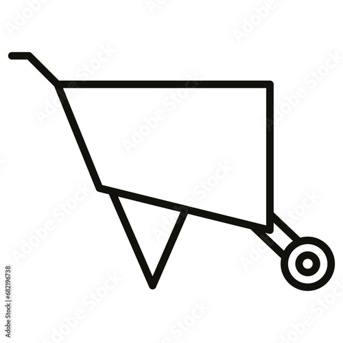 Wheelbarrow Icon