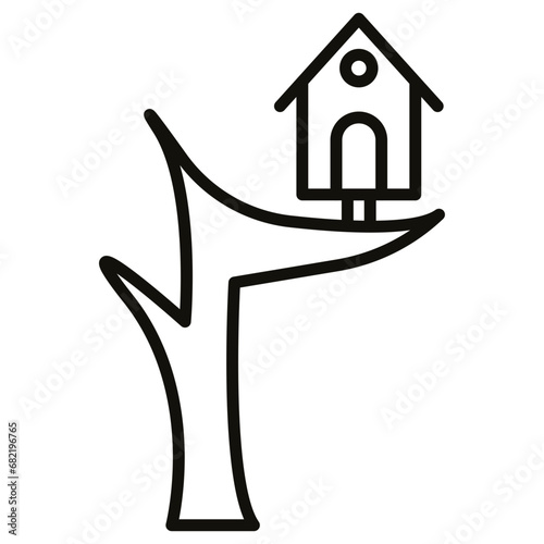 Bird House Icon
