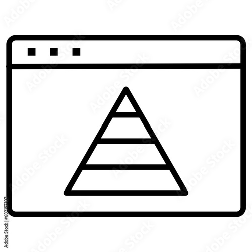 Website Pyramid Icon
