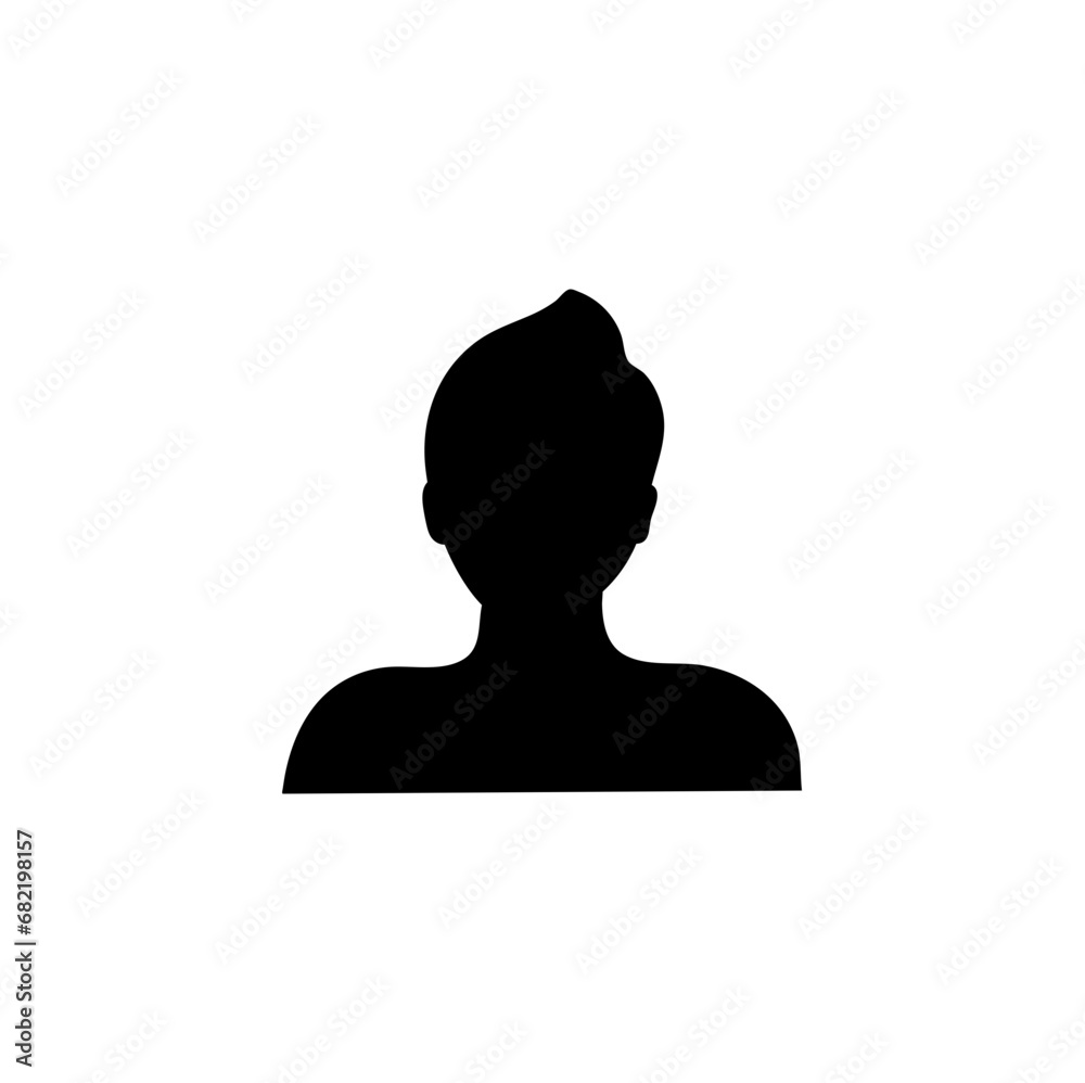 silhouette avatars. Male or female face silhouette. People avatar profile silhouette avatars. Male or female face silhouette. People avatar profile