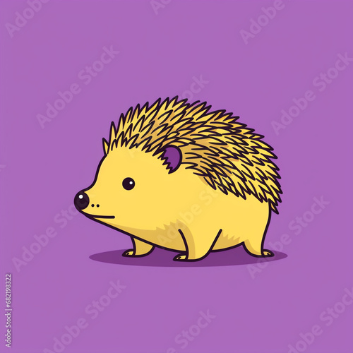 crappy drawing doodle hedgehog