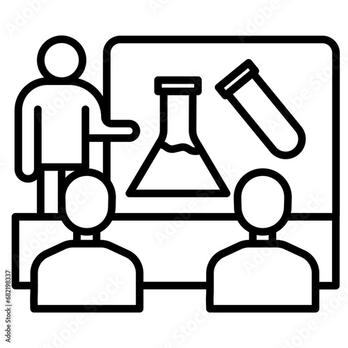 Chemistry Lecture Icon