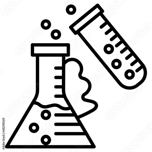 Chemical Reaction Icon