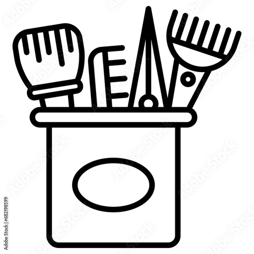 Hair Tools Icon