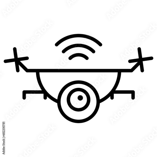 Smart Drone Icon