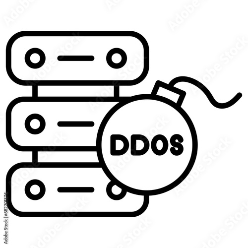Server Ddos Icon
