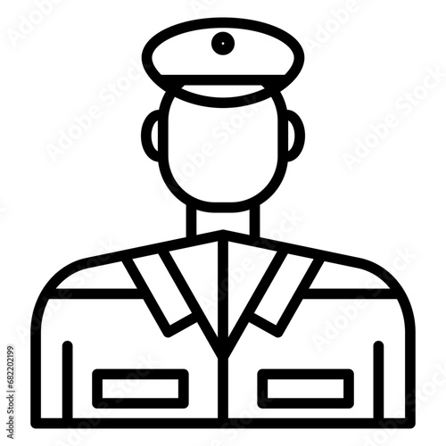 Army Captain Icon