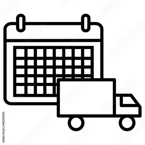 Delivery Schedule Icon