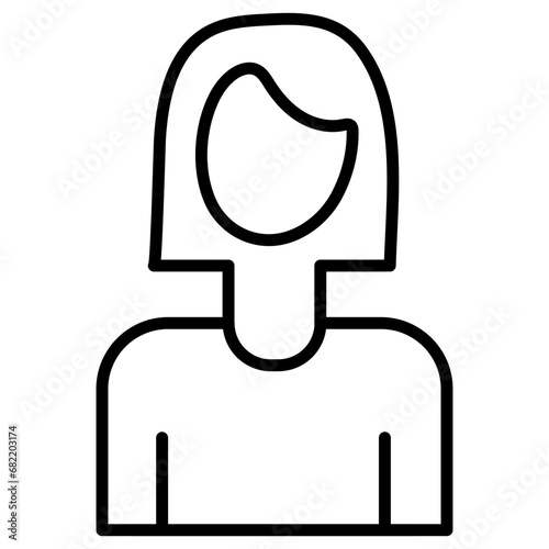 Female Professor Icon