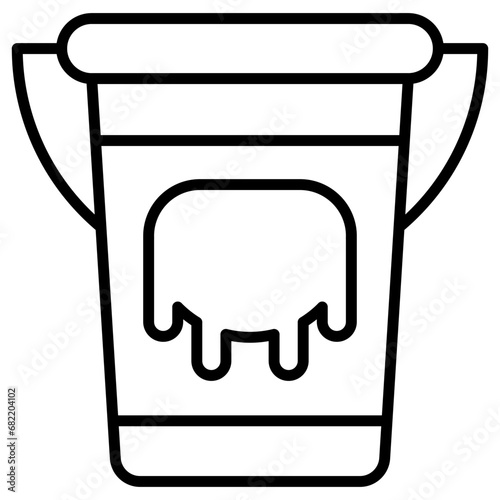 Milk Bucket Icon