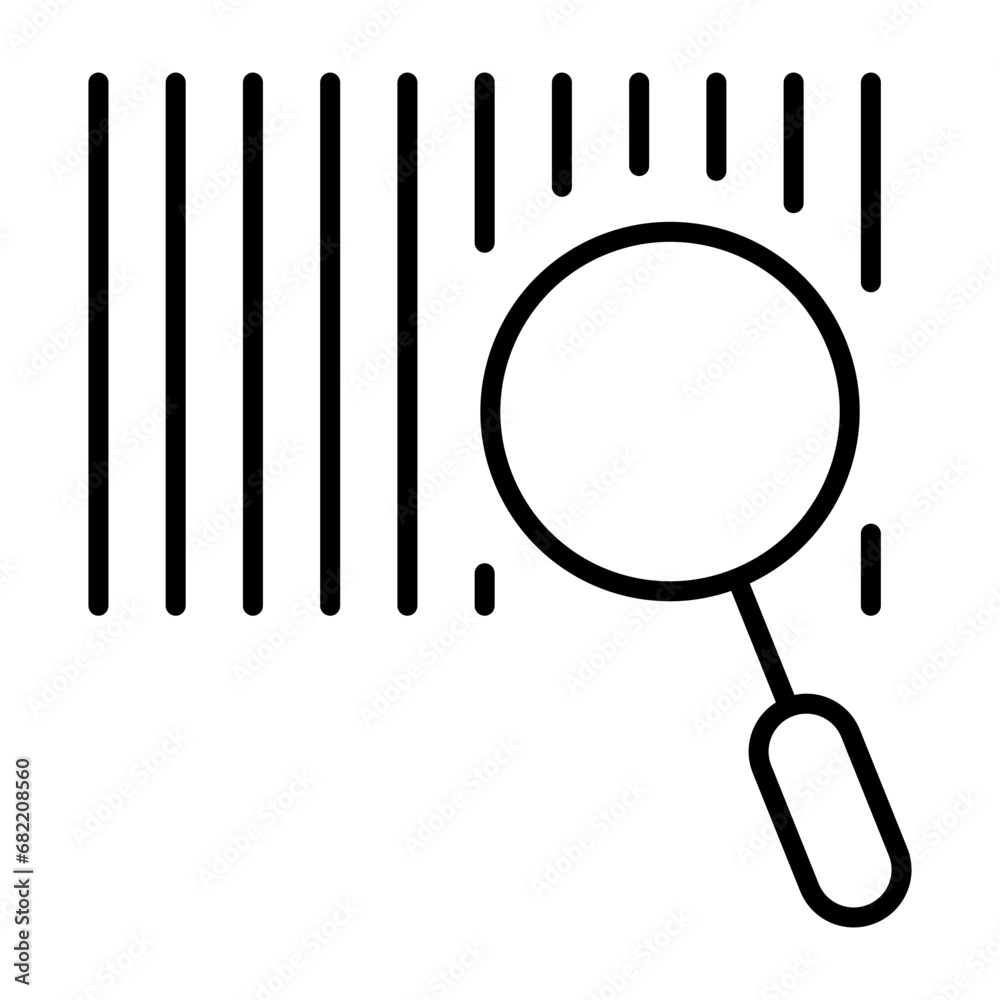 Barcode scanner icon Barcode scanner icon