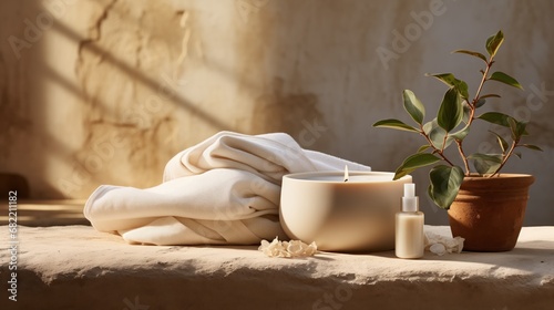 Cosmetic Mockup with Summer Vibes