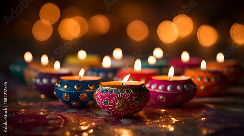 candles in the church