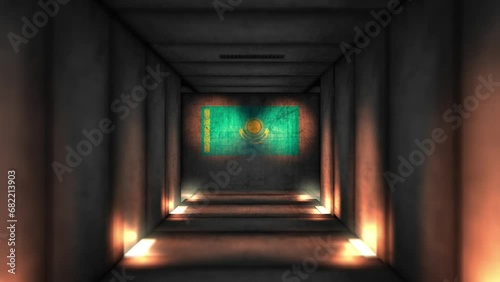 Wallpaper Mural Traveling through a Kazakhstan Fallout or Bomb Shelter or Military Tunnel Complex Torontodigital.ca