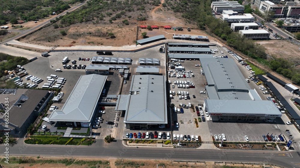 Car dealerships in Gaborone, Botswana, Africa
