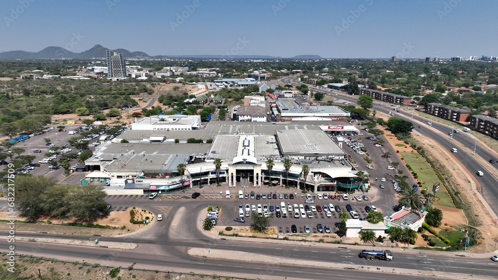 Riverwalk shopping Centre in Gaborone, Botswana, Africa
