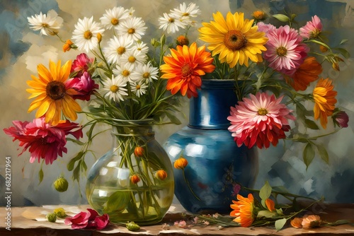 still life with flowers © farzana