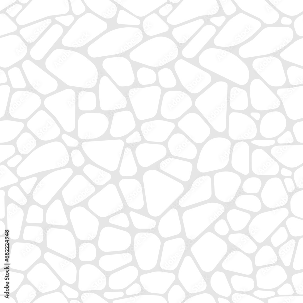 Stone seamless texture. Stone overlay texture. Mosaic tracery texture. Design background. Vector illustration