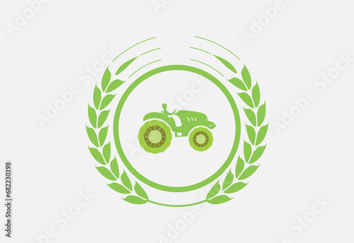 Tractor Argo farm, agriculture industries agriculture industries Free vector logo design