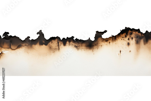 Wallpaper Mural Burnt edge paper on transparent background Torontodigital.ca