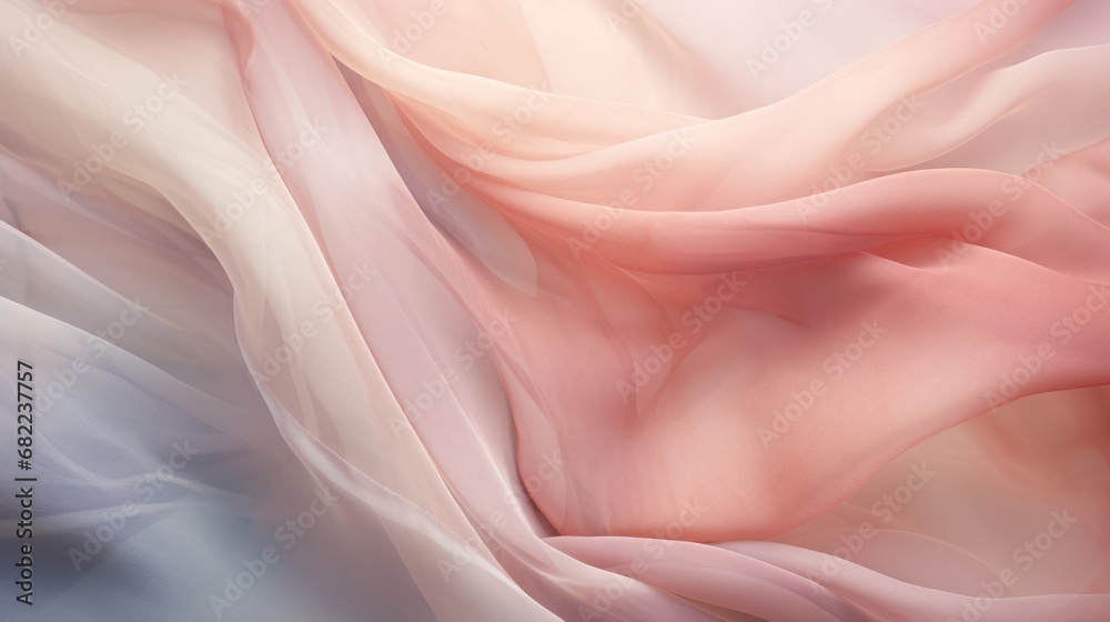Obraz premium a blurry image of a pink and blue background with a pink and white swirl on the left side of the image and a pink and white swirl on the right side of the left side of the image.