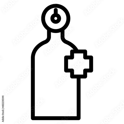 oxygen tank line