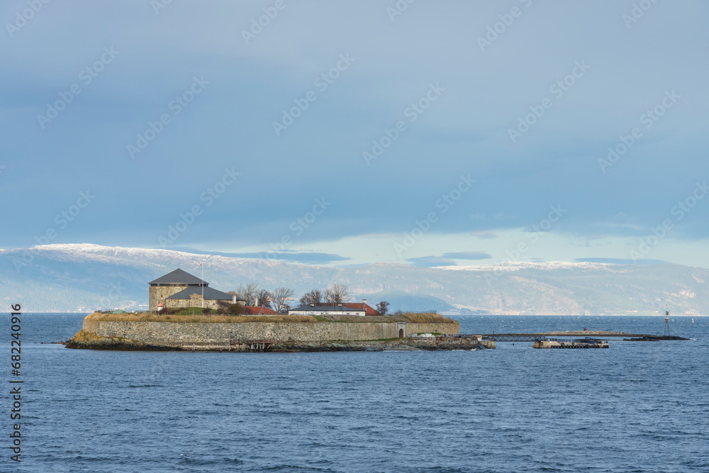 Munkholmen ved Trondheim, Norway