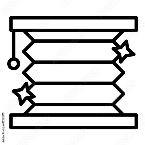 Cleaning Blinds Icon