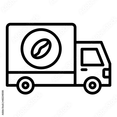 Coffee Truck Icon