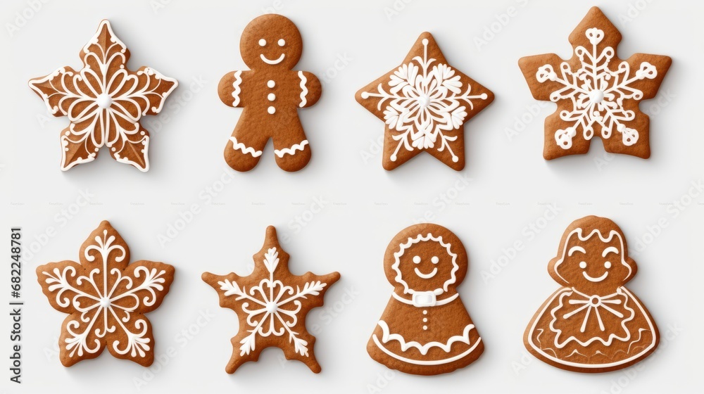 A Delicious Variety of Cookies on a Clean White Platter A Delicious Variety of Cookies on a Clean White Platter