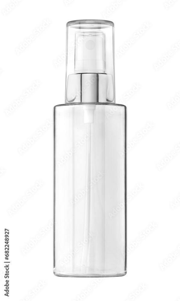 Blank Cosmetic Packaging cut out spray bottle Blank Cosmetic Packaging cut out spray bottle