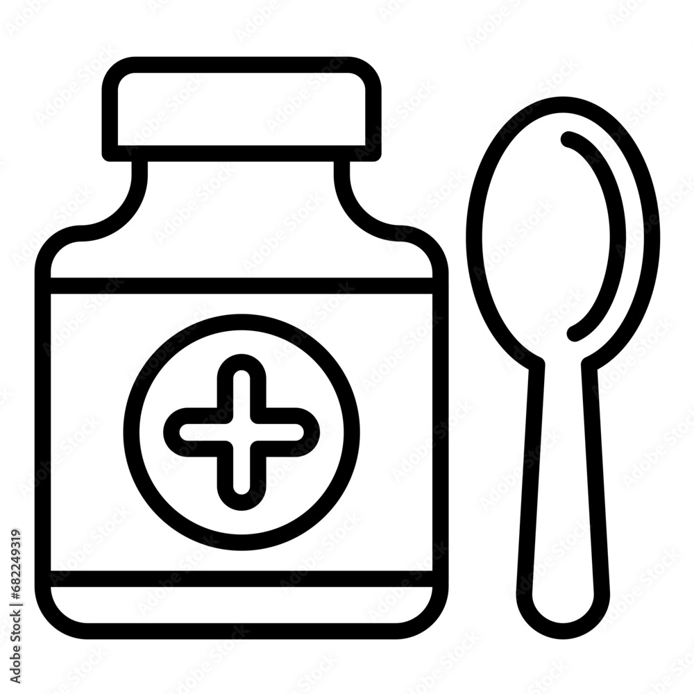 Obraz premium Syrup Icon