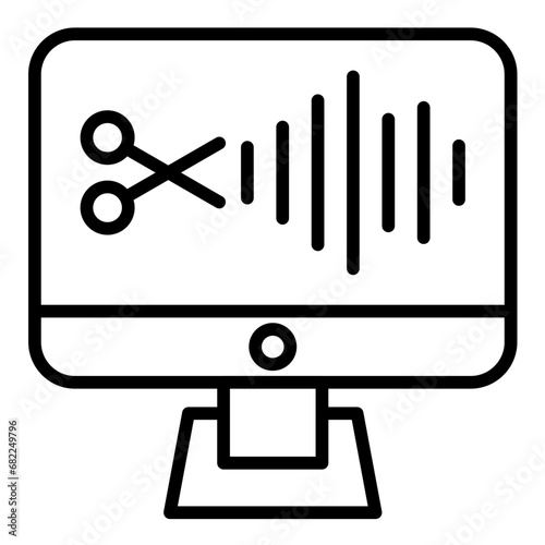 Audio Editing Icon