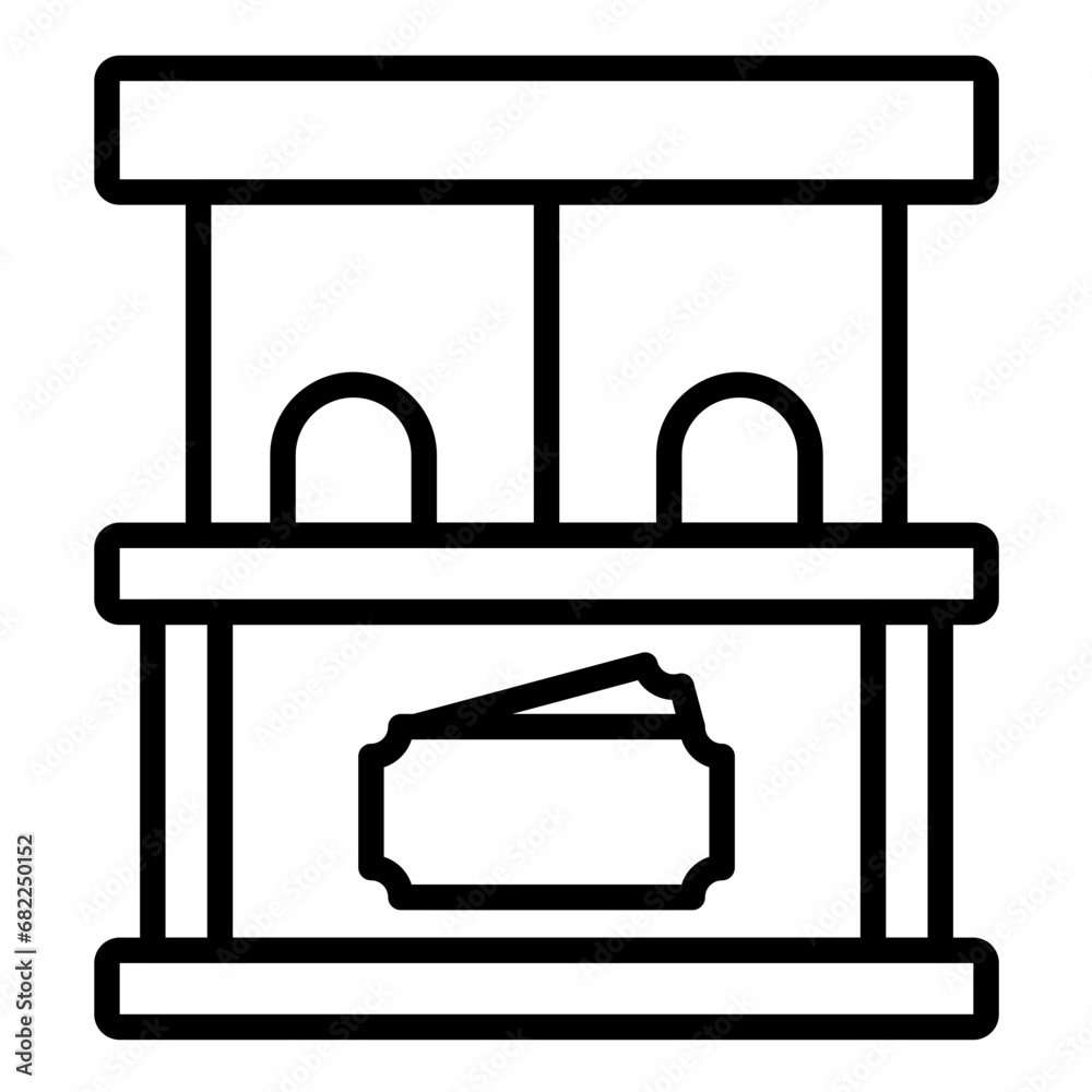 Ticket Office Icon