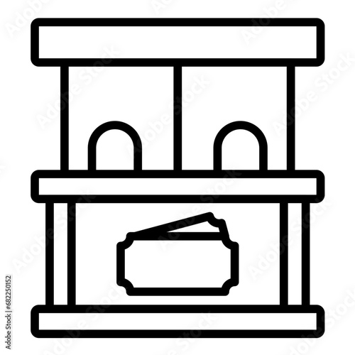 Ticket Office Icon