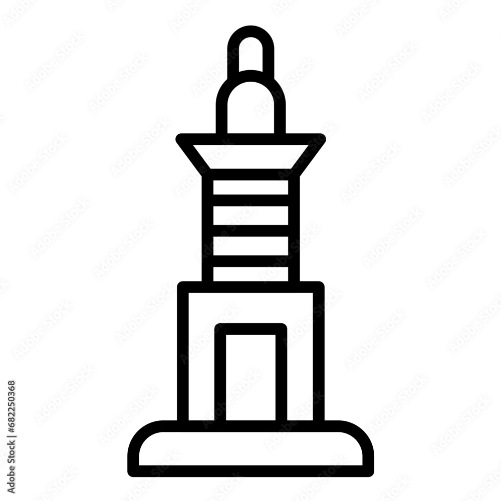 Trajans Column Icon Trajans Column Icon
