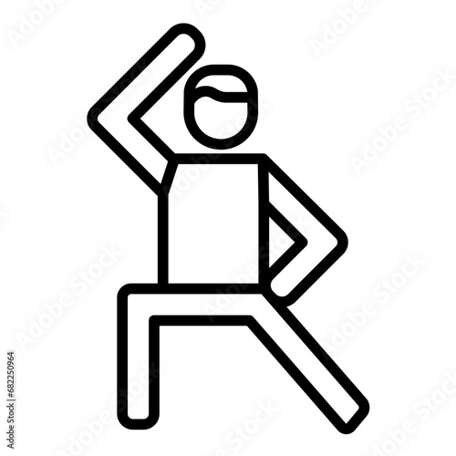 Aerobics Stand Icon
